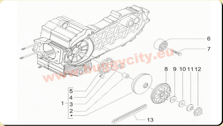 Variomatik, PGO Bugracer 500