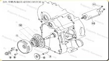 Startermotor, Anlasser, PGO Bugracer 600i