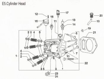 Nr.16 - Sensor, Drehzahlmesser, PGO Bugracer 500, Piaggio X9 500