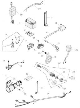 Nr.28 - Kontrolleinheit Rückwärtsgang ATV-150