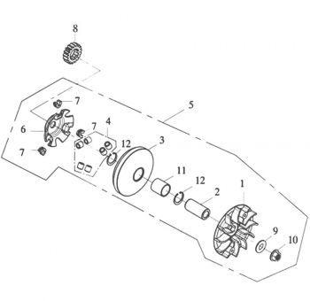 Nr.5 - Variator Kpl.