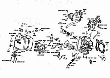 19310 - Thermostat Gehäuse,  PGO Bugrider 250