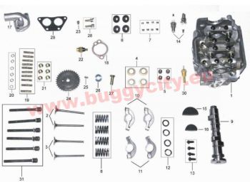 Zündverteilerläufer, Verteilerfinger, Kinroad 800