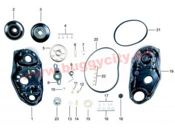 Zahnriemenspannrolle, Kinroad 800