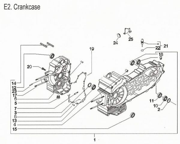 Nr.19 - Motorhälftendichtung
