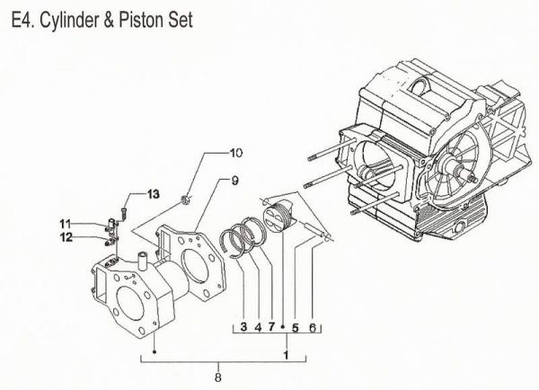 Nr.9 - Zylinderfußdichtung