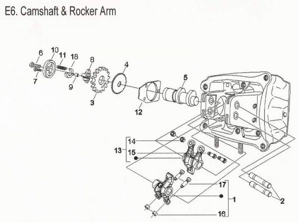 Nr.7 - Schraube, PGO Bugracer 500, Piaggio X9 500
