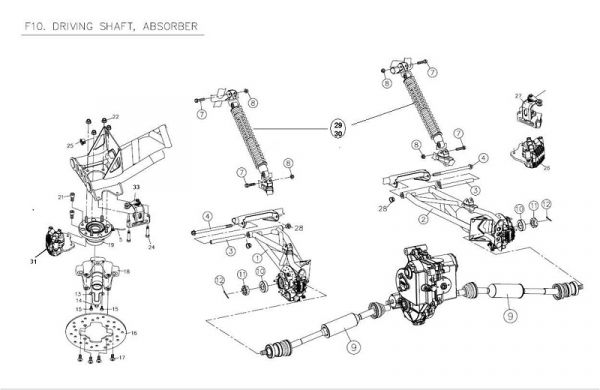 Nr.14 - Magnet, Tachogeber, PGO Bugracer 500i