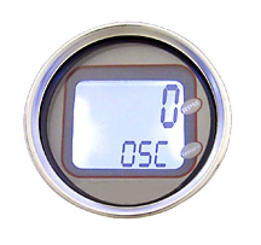 Digitaler Drehzahlmesser mit Temperaturanzeige inkl. Halter