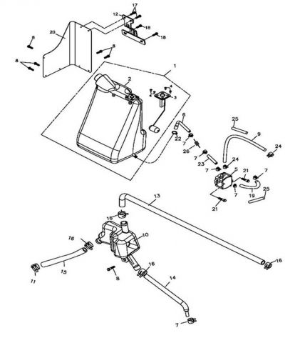 Nr.20 - FUEL TANK NET