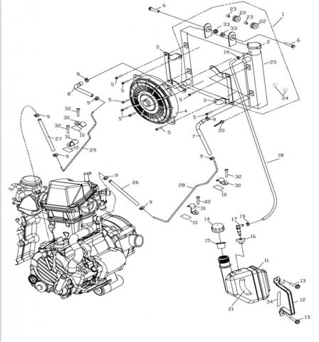 Nr.25 - RADIATOR BODY