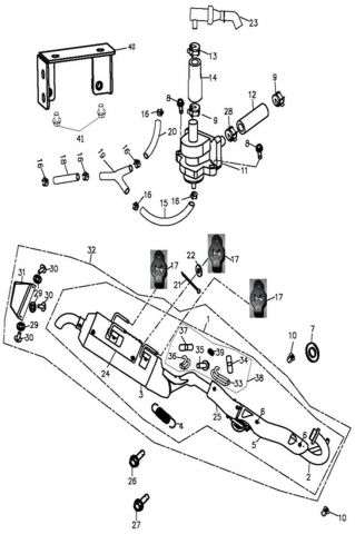 Nr.31 - Schaldämpfer Abdeckung
