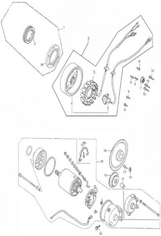 Nr.13 - Starter Reduzierzahnrad