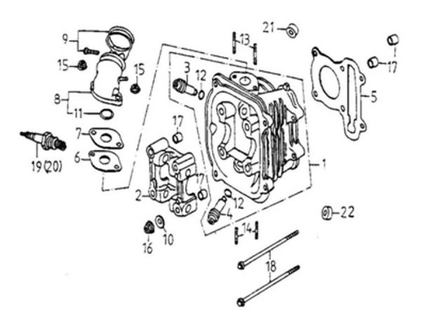 Nr.19 - Zündkerze C7HSA ATK125