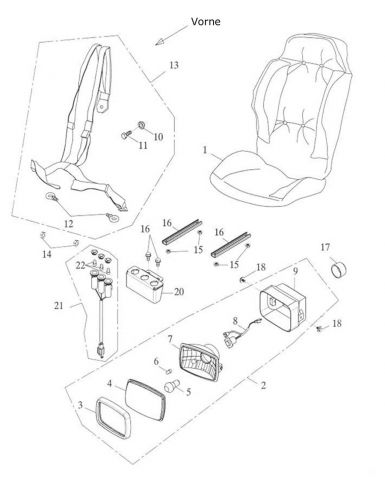 Nr.16 - SEAT ADJUSTOR BASE