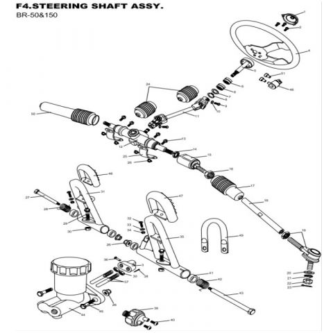 Gummipad Gaspedal "Go", PGO Bugrider